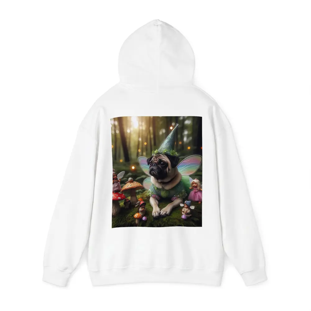 Fairy Pug Dog Mushroom Enchanted Forest – Hoodies