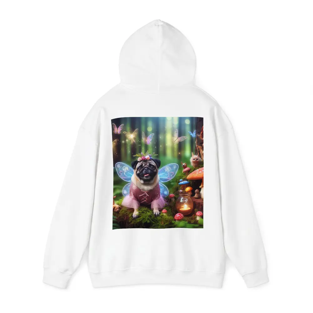 Pug Fairy Wings Enchanted Fantasy Forest – Hoodies