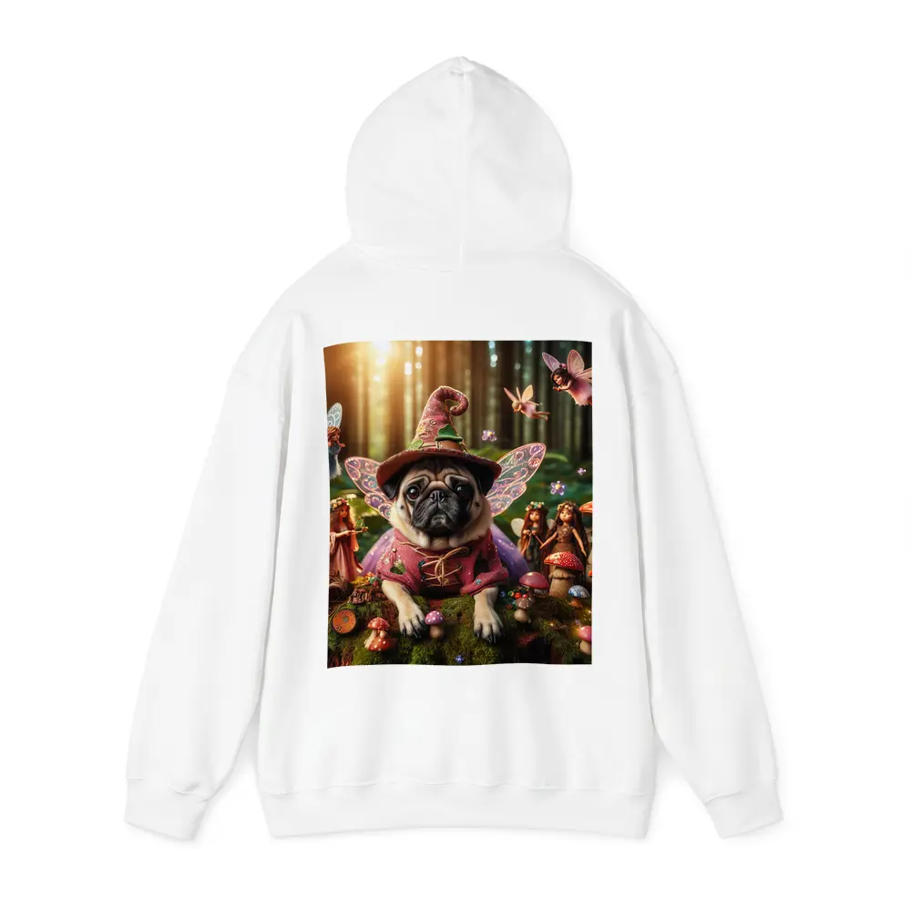 Pug Dog Fairy Wizard Enchanted Forest – Hoodies
