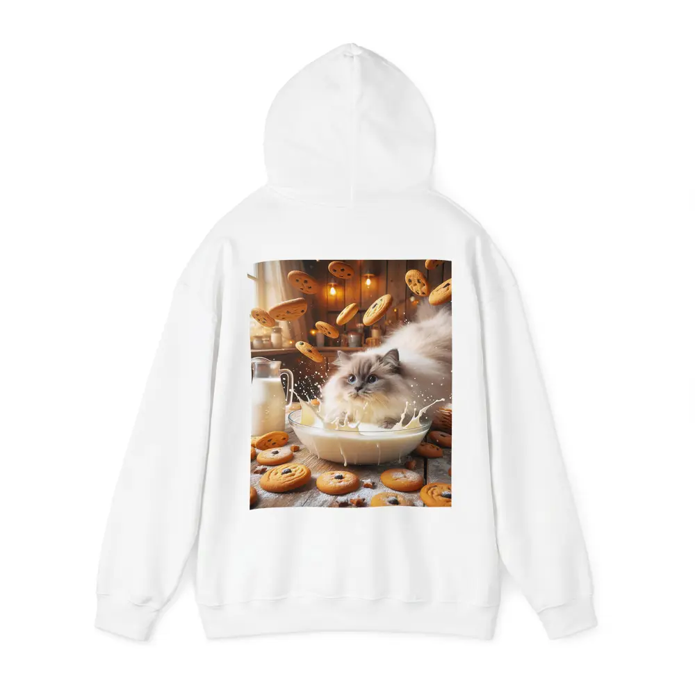 Ragdoll Cat Milk Bowl Cookies Kitchen – Hoodies