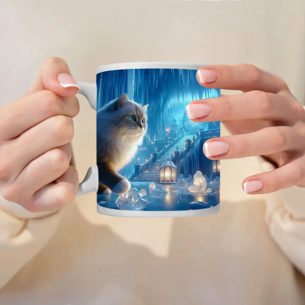 Ragdoll Cat Blue Ice Palace Fantasy – Mugs