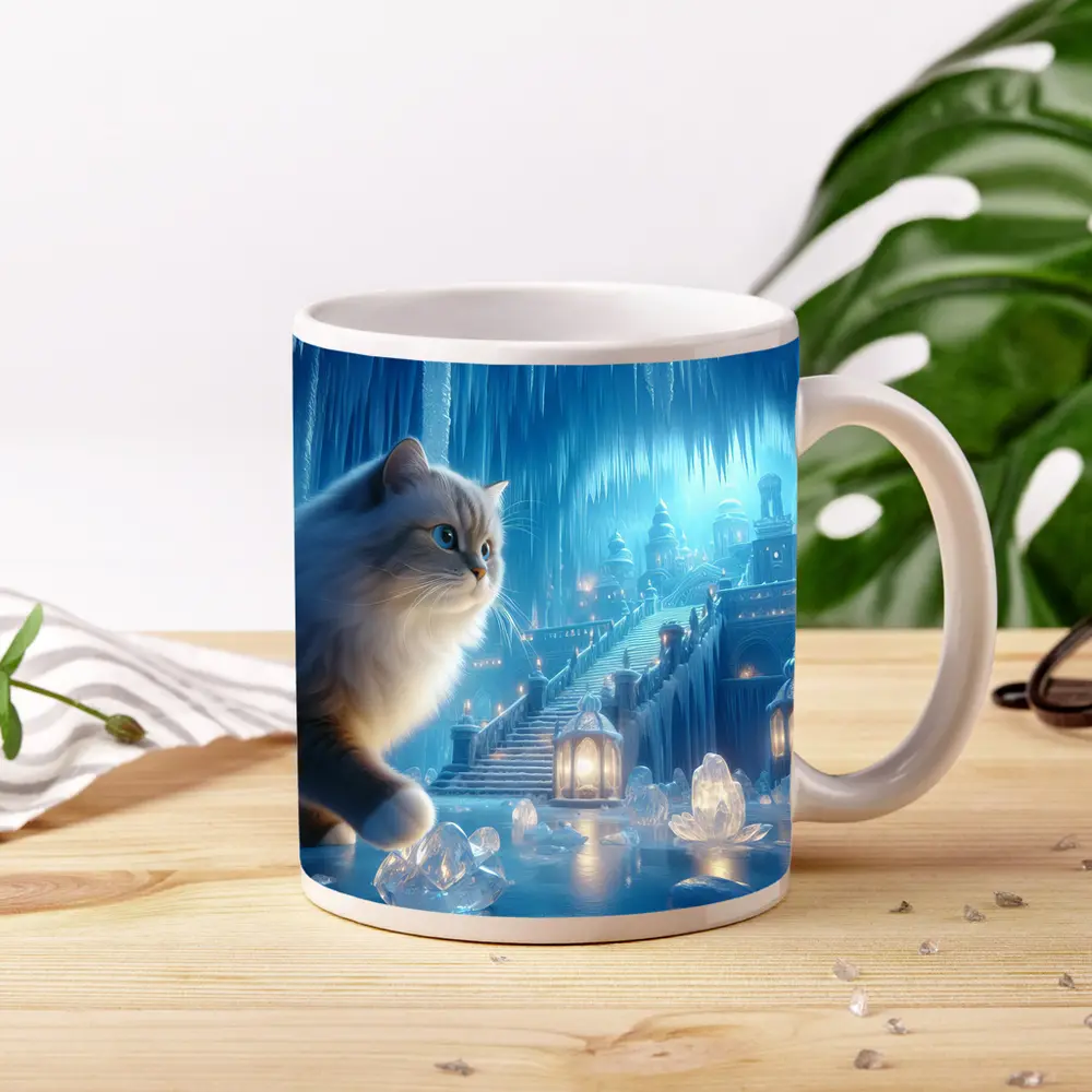 Ragdoll Cat Blue Ice Palace Fantasy – Mugs