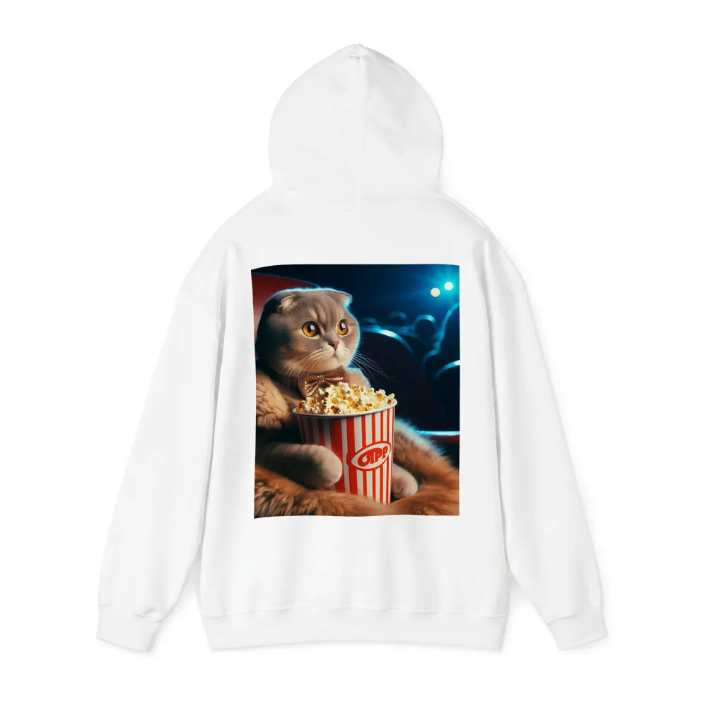 Scottish Fold Cat Cinema Popcorn Bow Tie – Hoodies