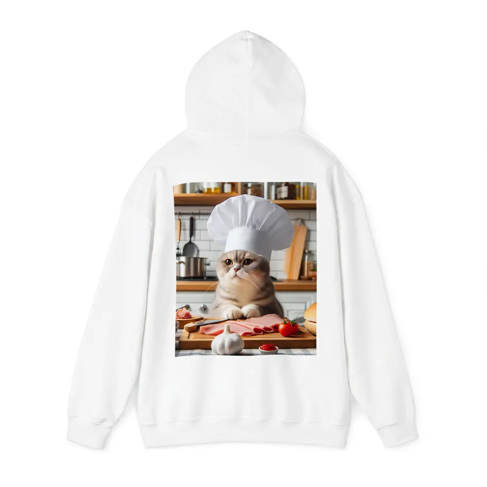 Scottish Fold Cat Chef Hat Kitchen – Hoodies