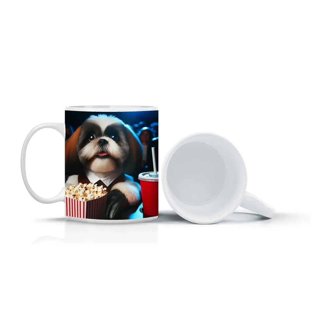 Shih Tzu Watching Movie At Cinema – Mugs