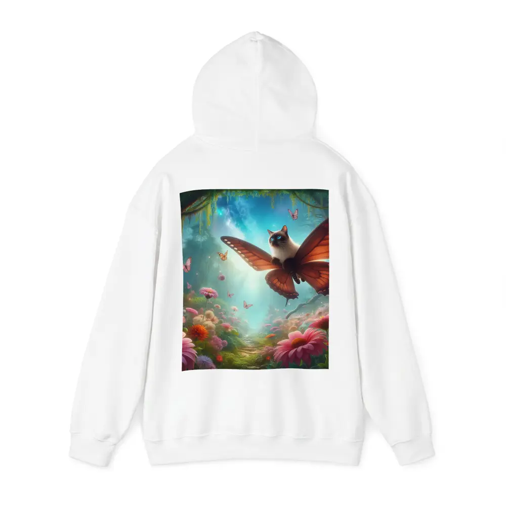 Siamese Cat Butterfly Wings Fantasy Forest – Hoodies