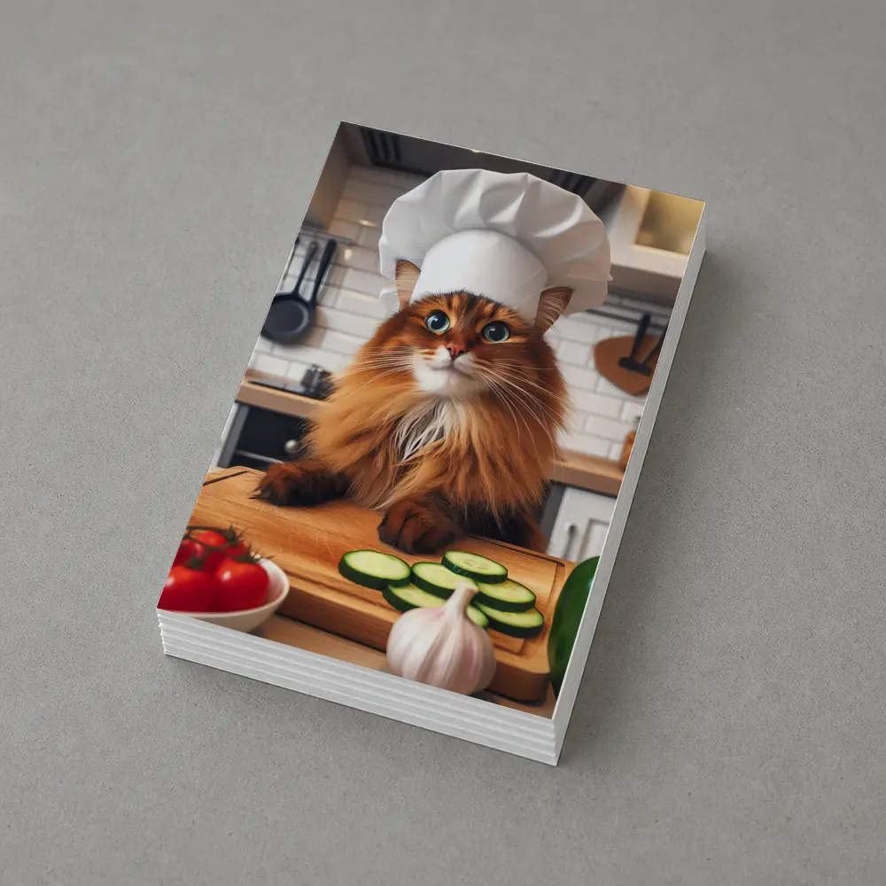 Somali Cat Chef Hat Kitchen Cooking – Postcards