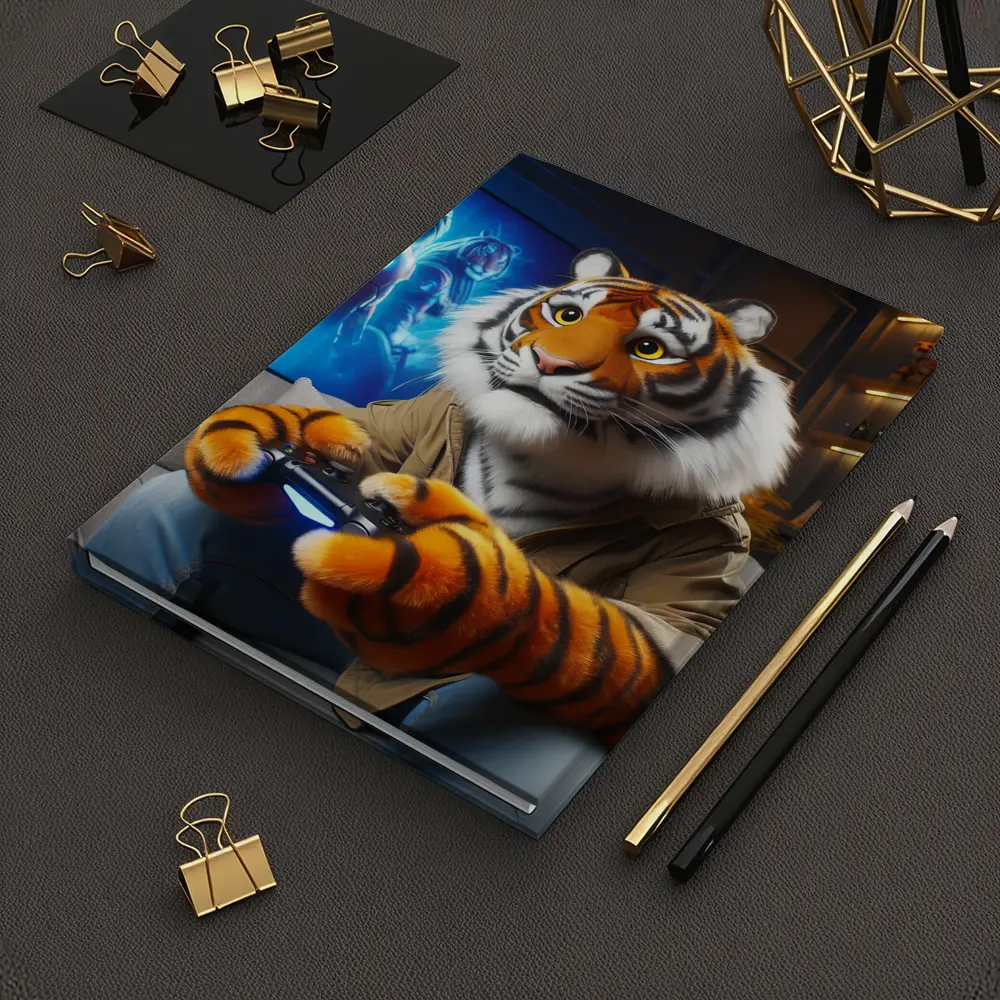 Tiger Gaming Controller Couch Neon Room – Notebooks