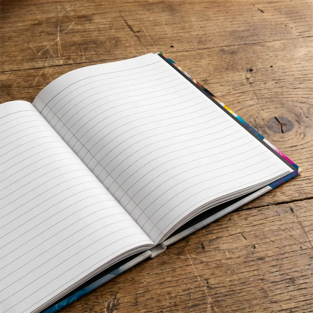 White Orange Cat Pool Party Summer – Notebooks