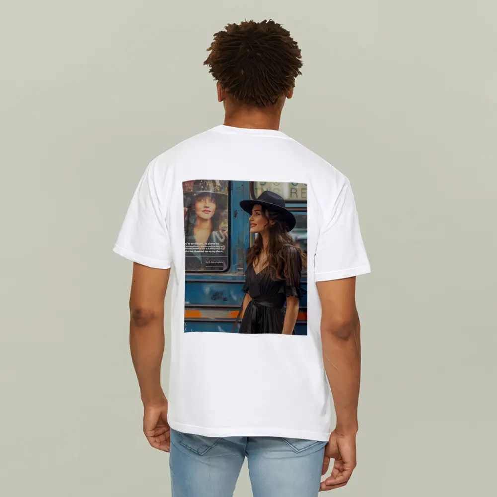 Woman Black Dress Hat Urban Street Style – T-Shirts