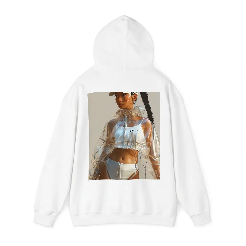 Futuristic Puma Athletic Woman Clear Jacket – Hoodies