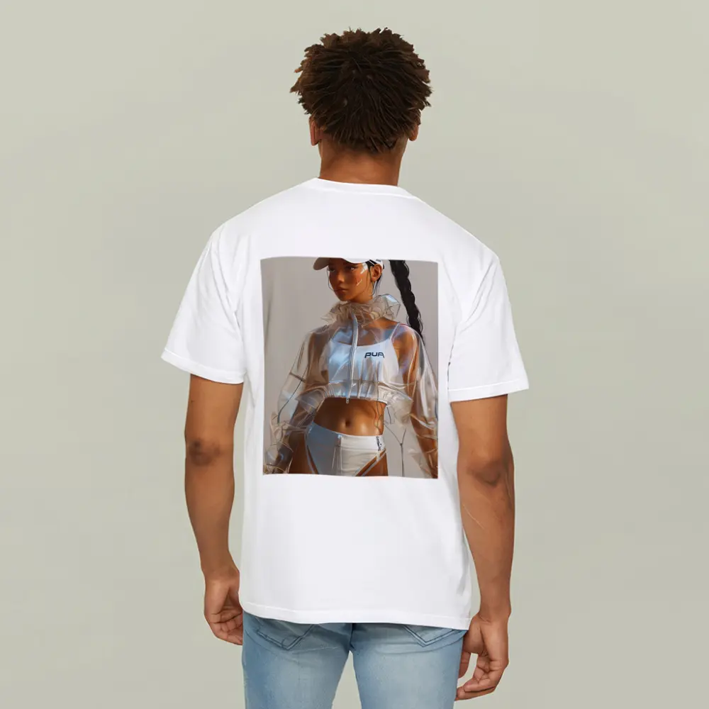 Futuristic Puma Athletic Woman Clear Jacket – T-Shirts