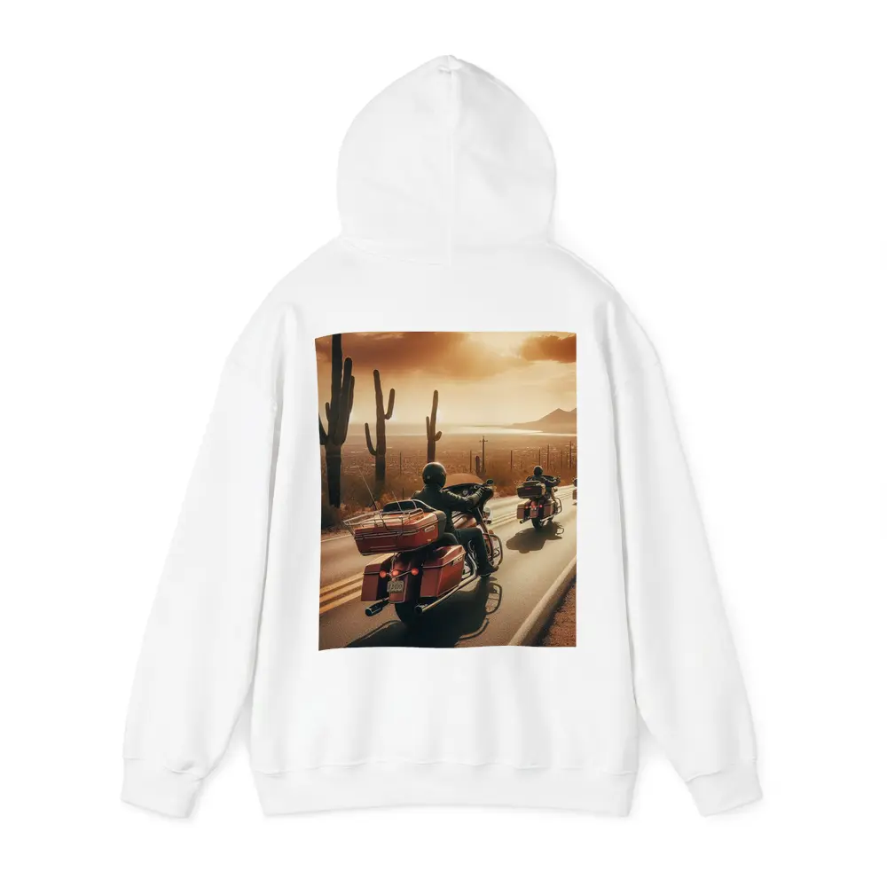 Harley Davidson Touring Bikes Desert Sunset Ride – Hoodies