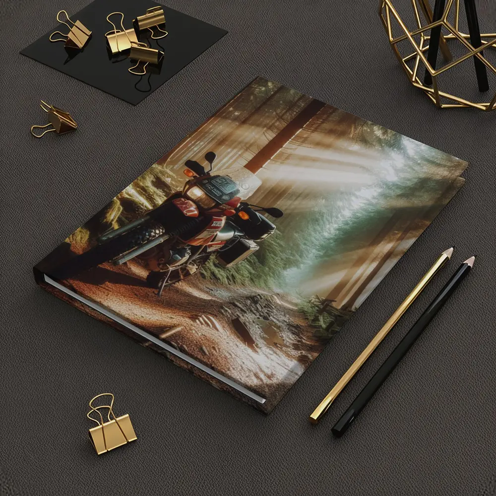 Adventure Dual Sport Bike Forest Sunrays – Notebooks