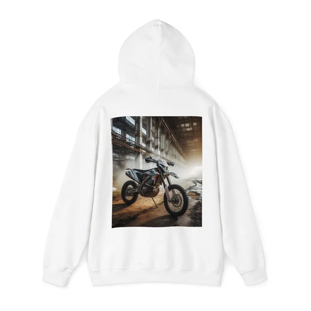 KTM Dirt Bike Abandoned Industrial Hall – Hoodies