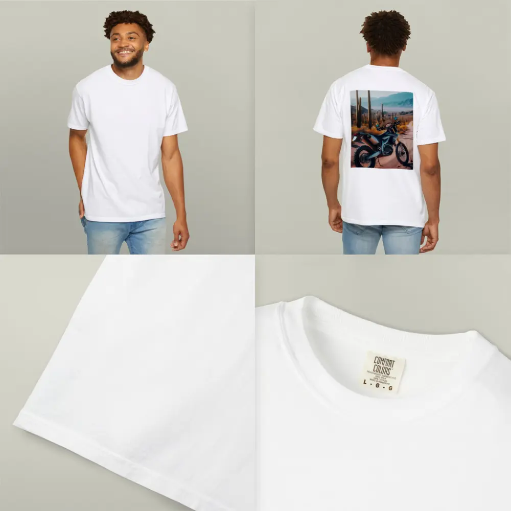 Dual Sport Bike Desert Cactus Trail – T-Shirts