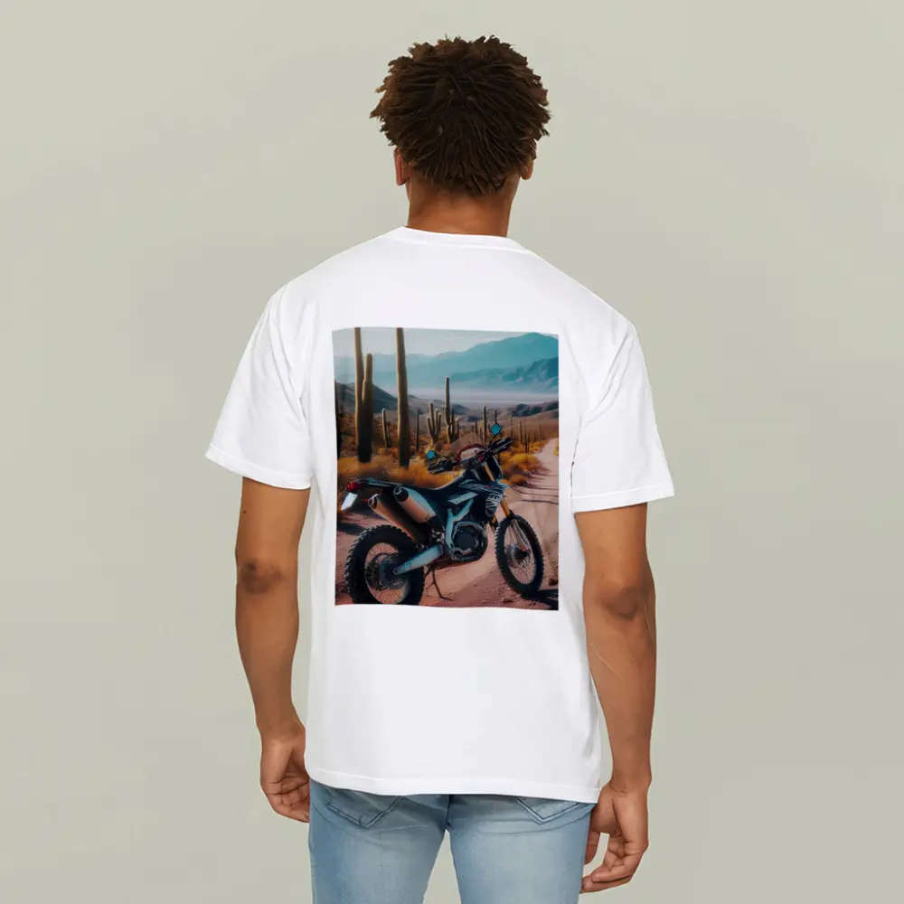 Dual Sport Bike Desert Cactus Trail – T-Shirts