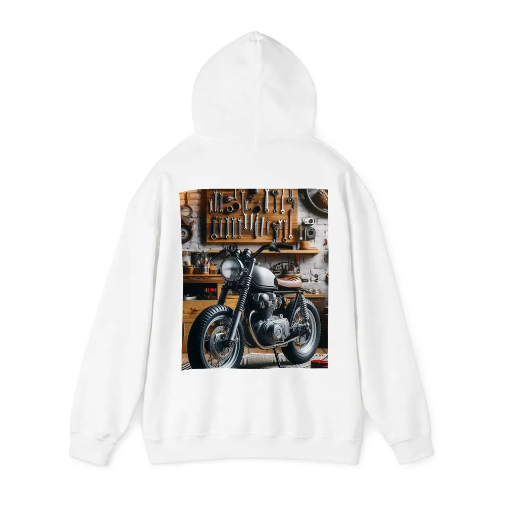 Cafe Racer Motorcycle Vintage Garage Workshop – Hoodies
