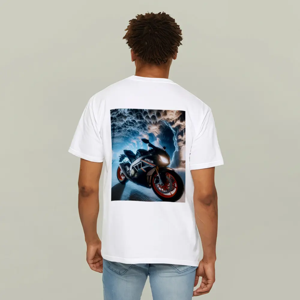 Aprilia Superbike Inside Icy Cave Tunnel – T-Shirts