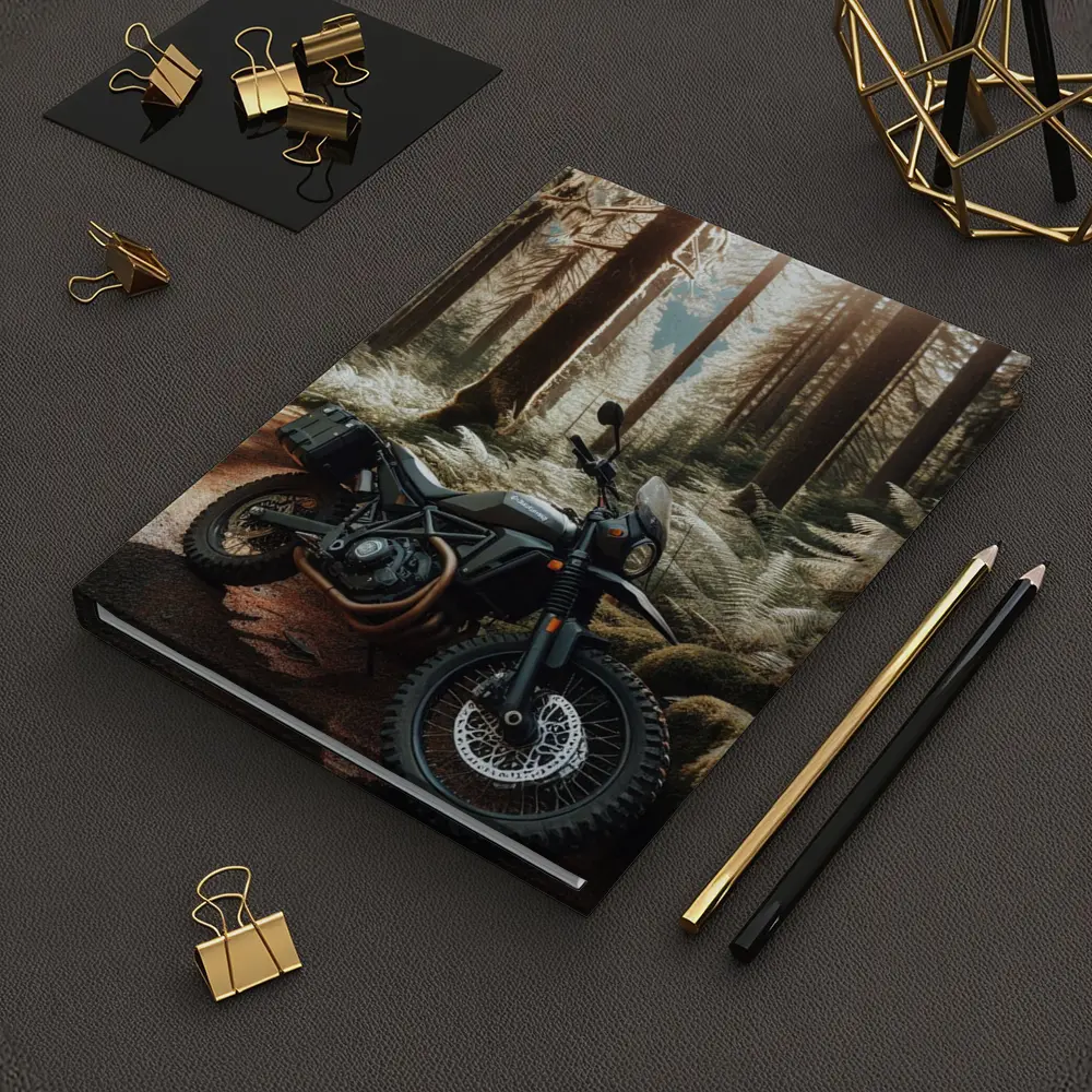 Adventure Dual Sport Bike Forest Trail – Notebooks