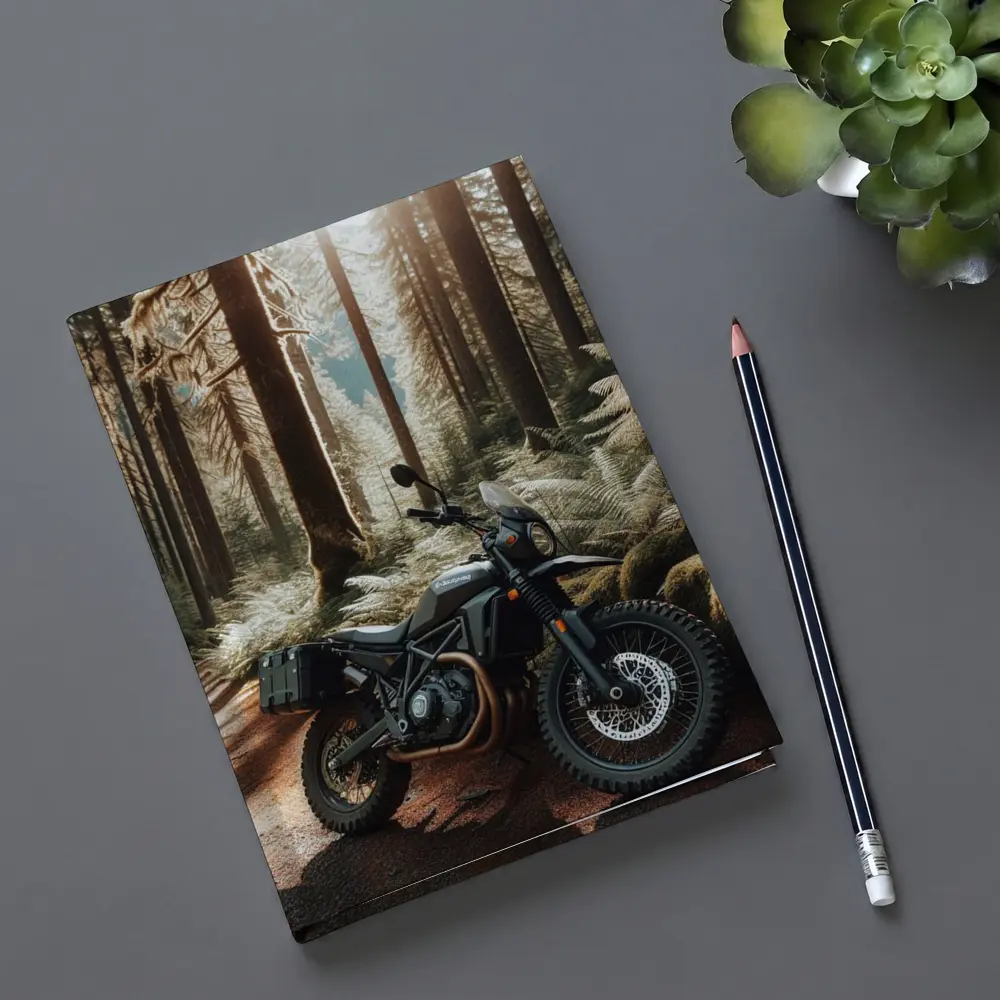 Adventure Dual Sport Bike Forest Trail – Notebooks