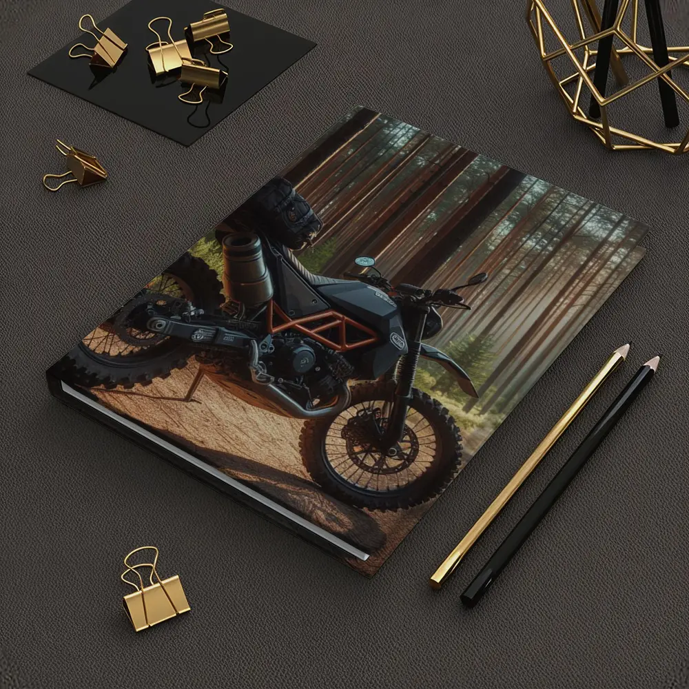 Adventure Dual Sport Bike Forest Trail – Notebooks