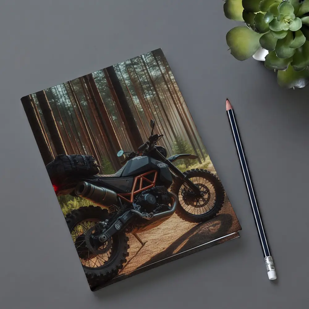 Adventure Dual Sport Bike Forest Trail – Notebooks