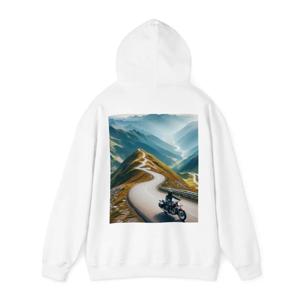 Cruiser Motorcycle Winding Mountain Road – Hoodies