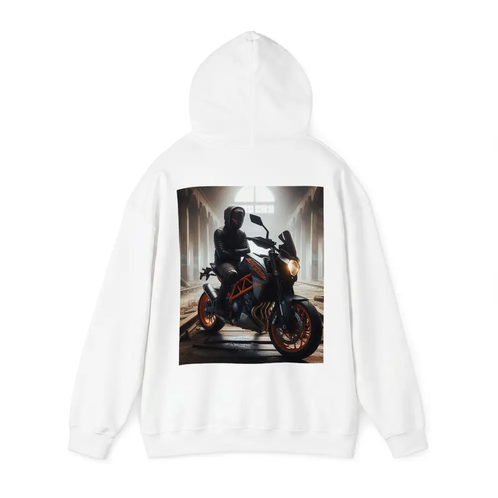 KTM Duke Rider Abandoned Industrial Building – Hoodies