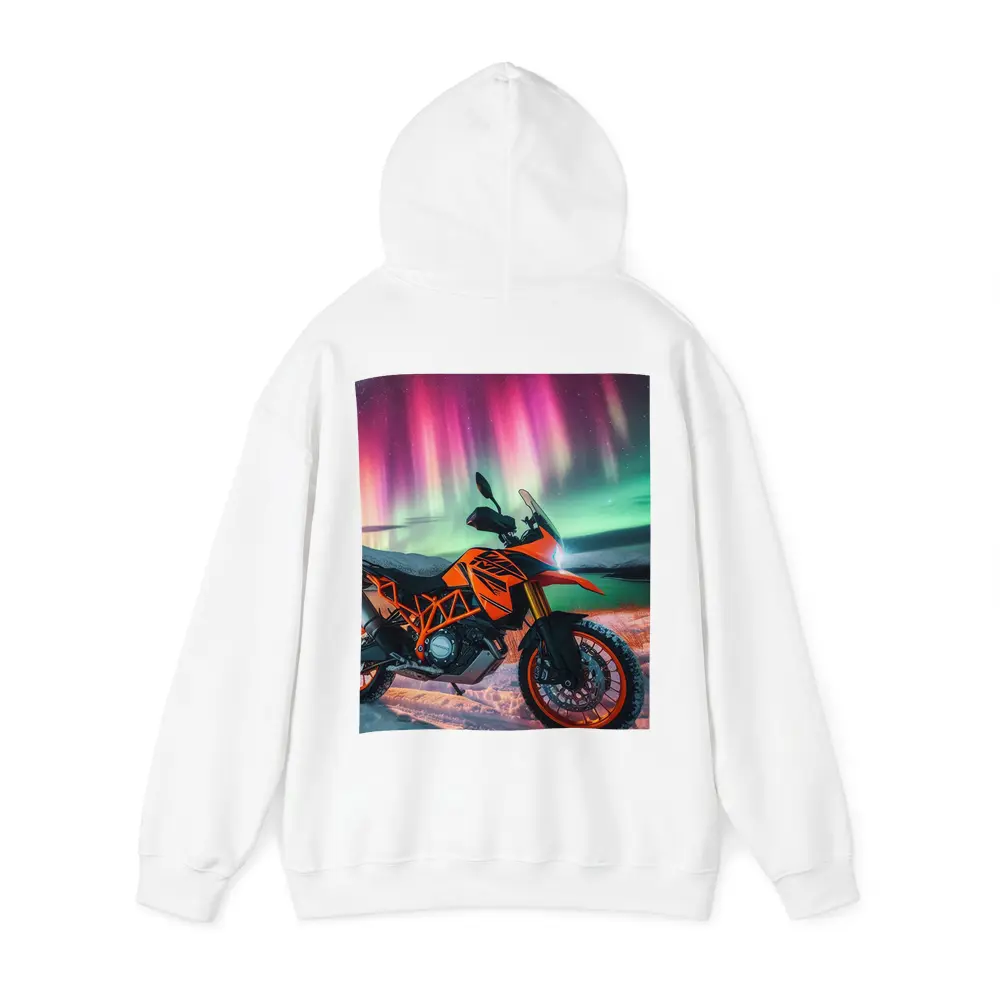 KTM Adventure Motorcycle Northern Lights Winter – Hoodies