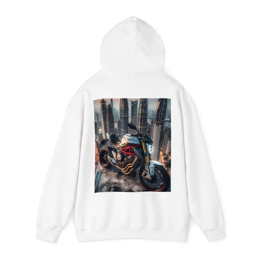 MV Agusta Naked Bike City Skyline Night – Hoodies