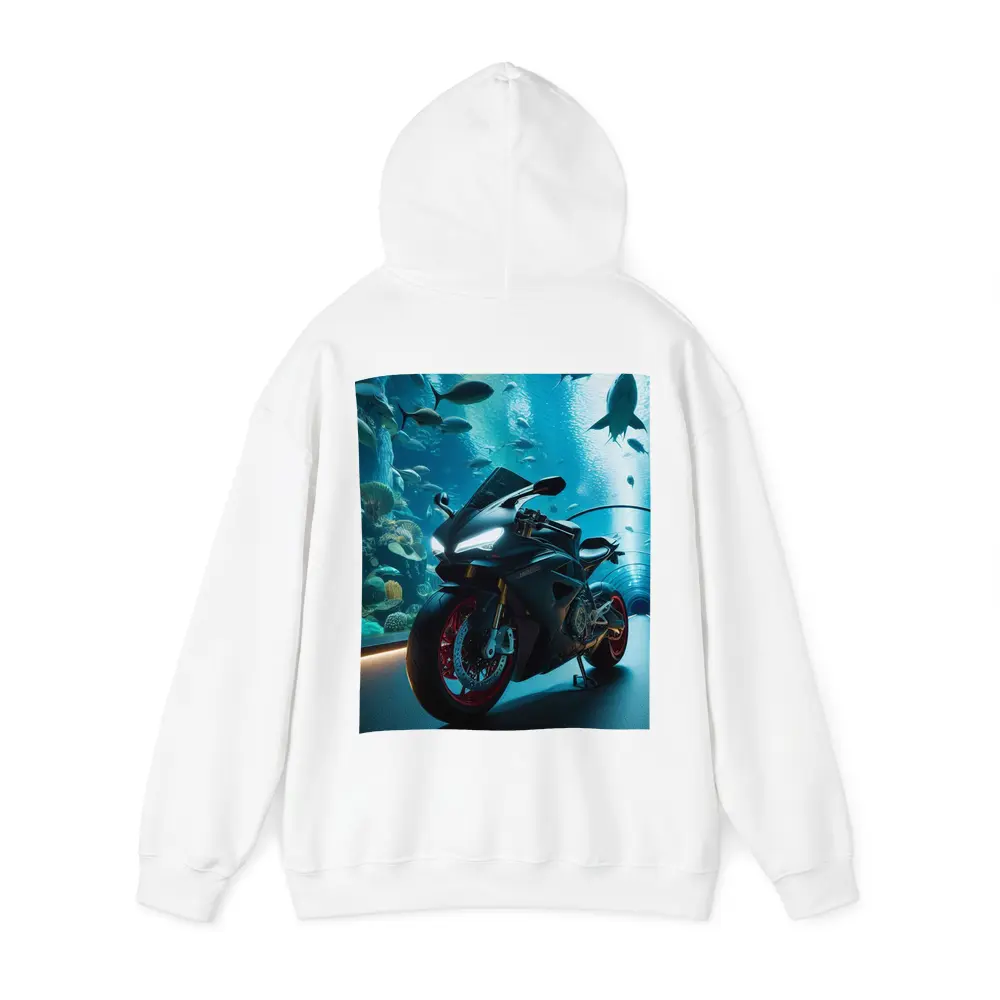Sport Bike Superbike Inside Aquarium Tunnel – Hoodies