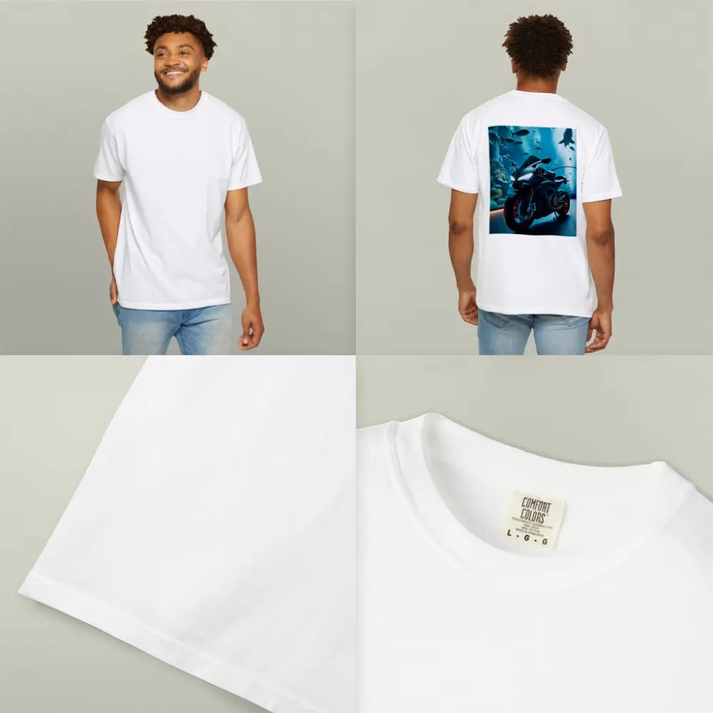 Sport Bike Superbike Inside Aquarium Tunnel – T-Shirts