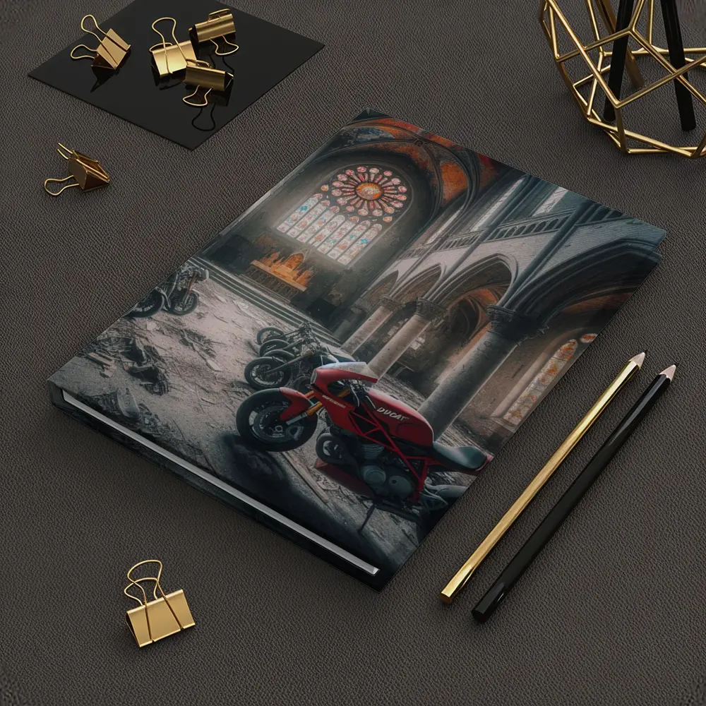 Ducati Motorcycles Inside Abandoned Gothic Church – Notebooks