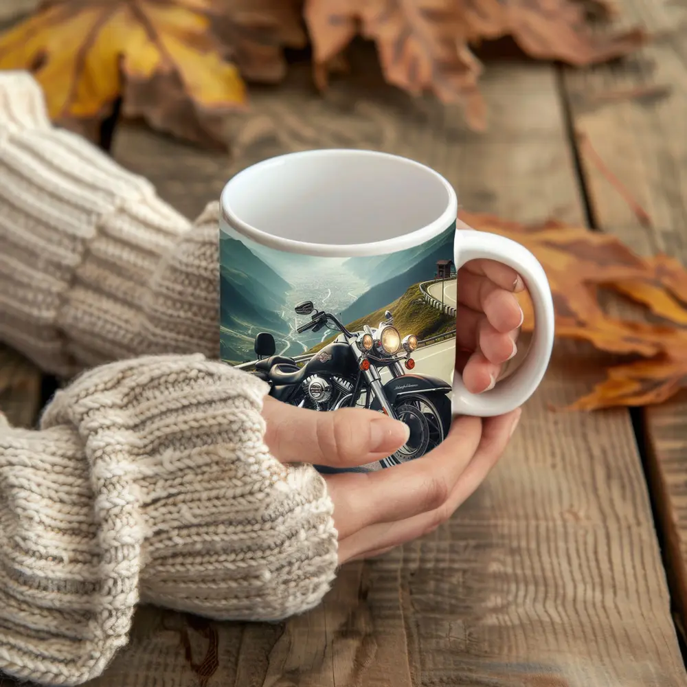Harley Davidson Road King Mountain Pass – Mugs