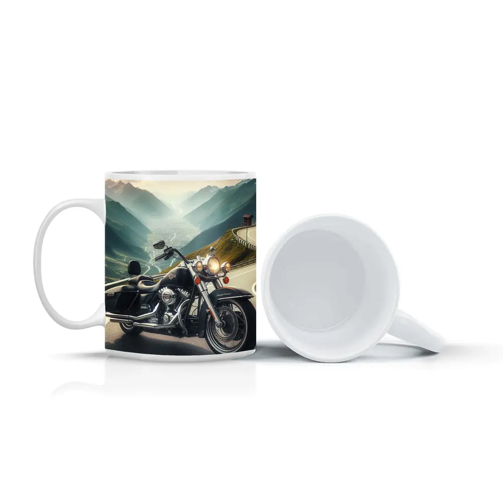 Harley Davidson Road King Mountain Pass – Mugs