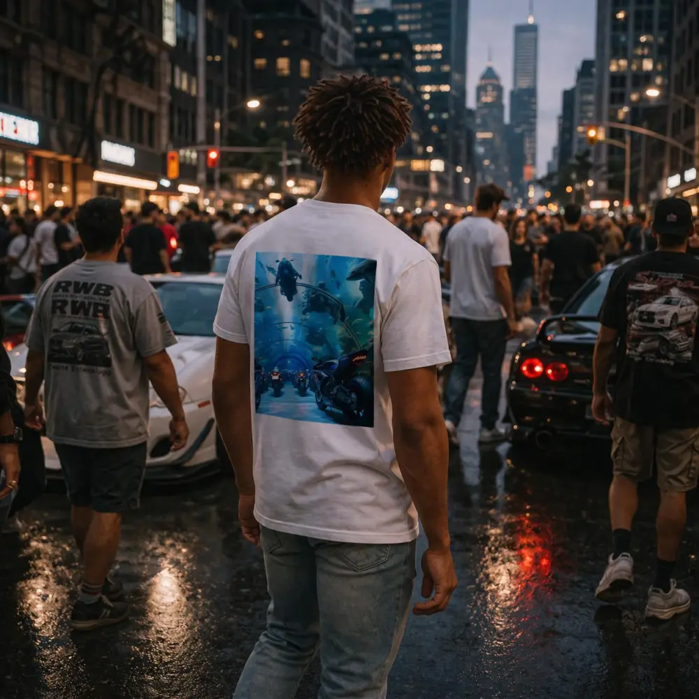 Yamaha Sport Bikes Underwater Aquarium Tunnel – T-Shirts