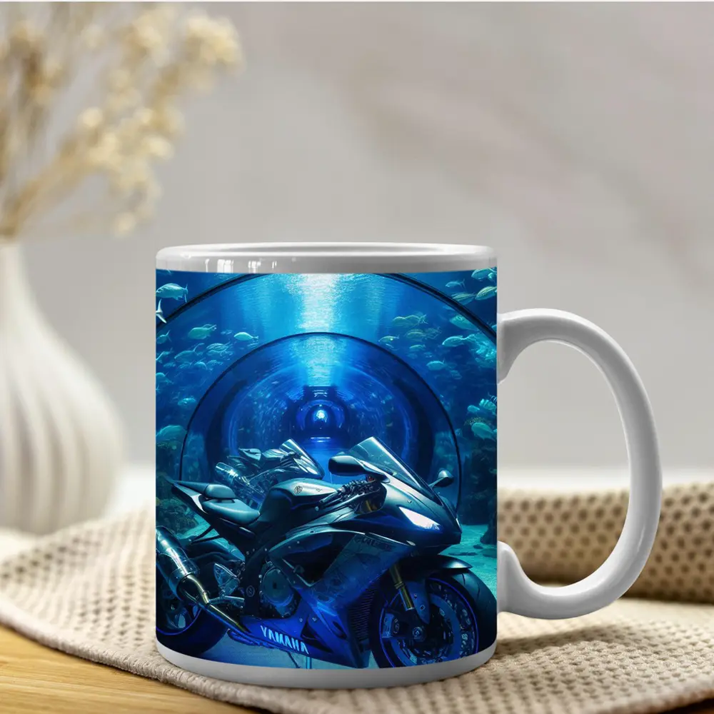 Yamaha Sport Bike Underwater Aquarium Tunnel – Mugs
