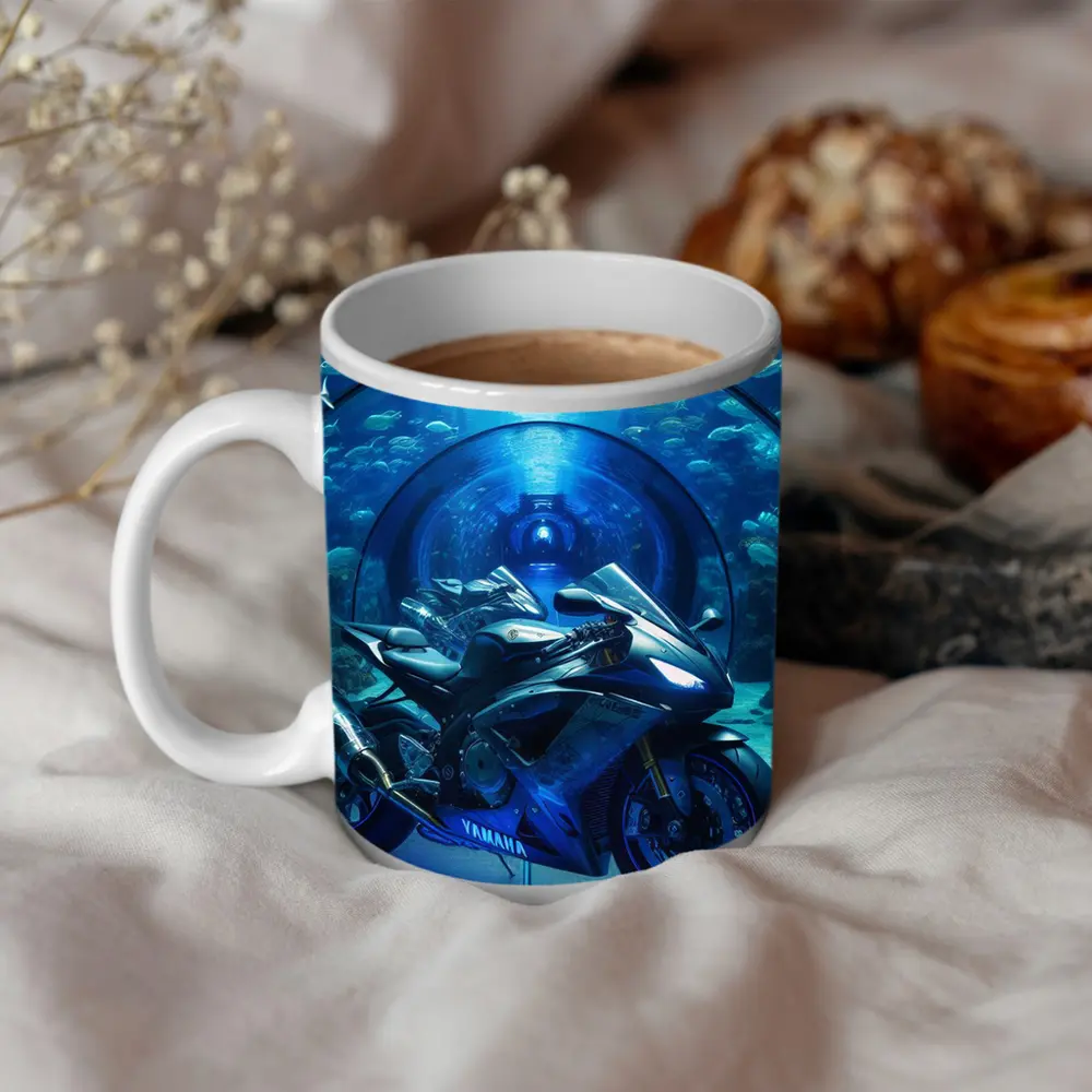 Yamaha Sport Bike Underwater Aquarium Tunnel – Mugs