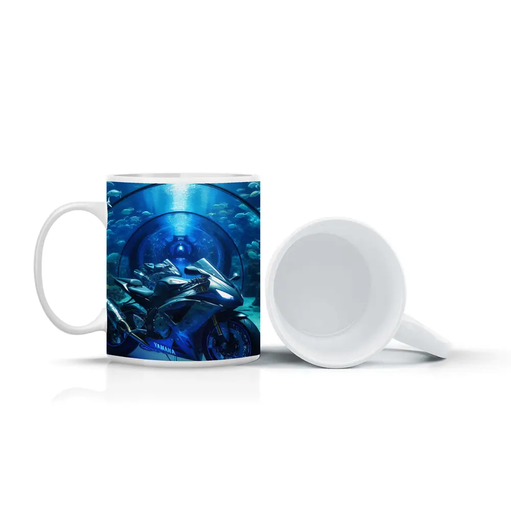 Yamaha Sport Bike Underwater Aquarium Tunnel – Mugs