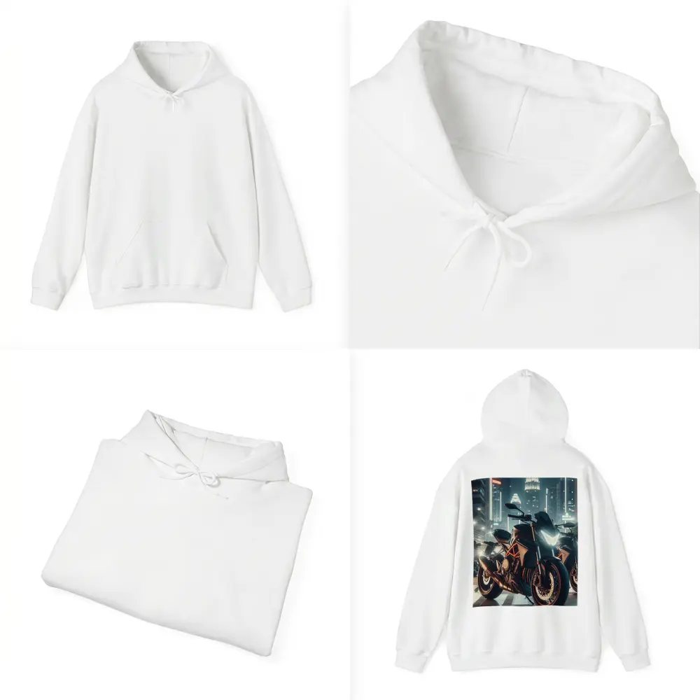 KTM Naked Bike City Night Streets – Hoodies