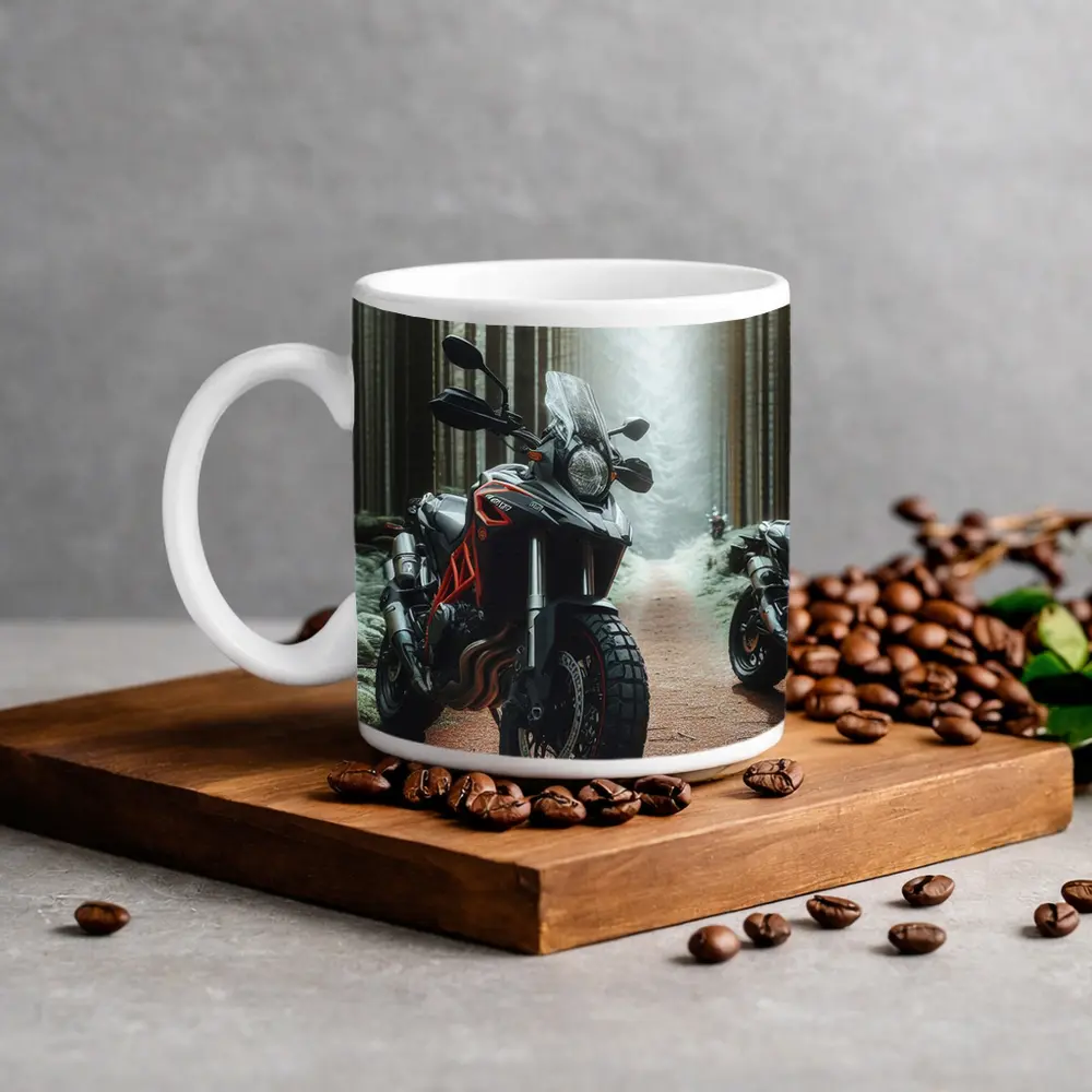 Adventure Dual Sport Bike Misty Forest Trail – Mugs