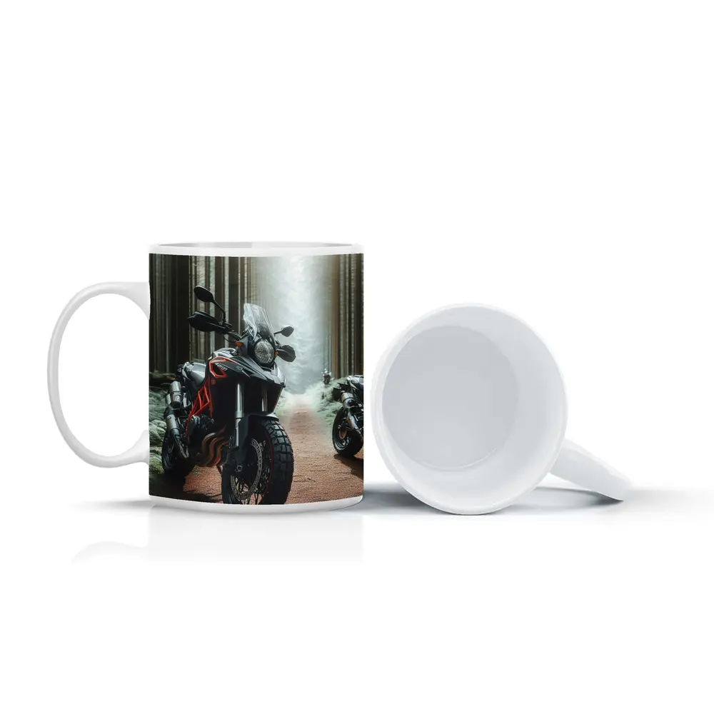 Adventure Dual Sport Bike Misty Forest Trail – Mugs