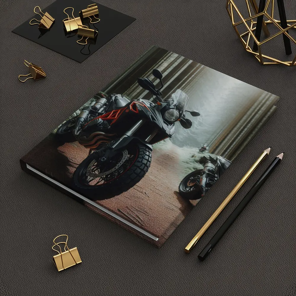Adventure Dual Sport Bike Misty Forest Trail – Notebooks