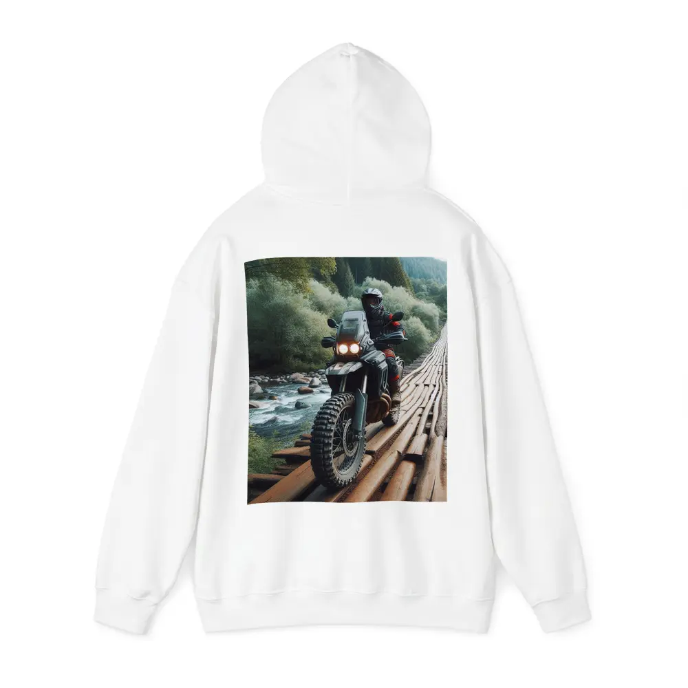 Adventure Dual Sport Bike Forest River Crossing – Hoodies
