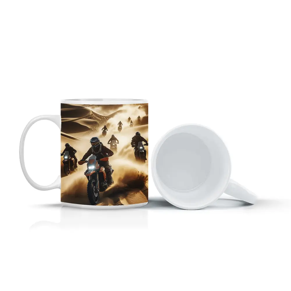 Desert Dune Rally Motorcycles Sand Storm Riders – Mugs