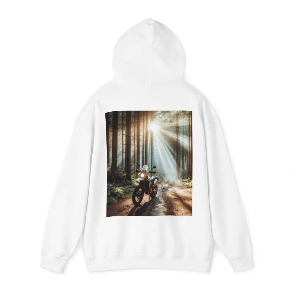 Adventure Dual Sport Bike Forest Sunrays – Hoodies