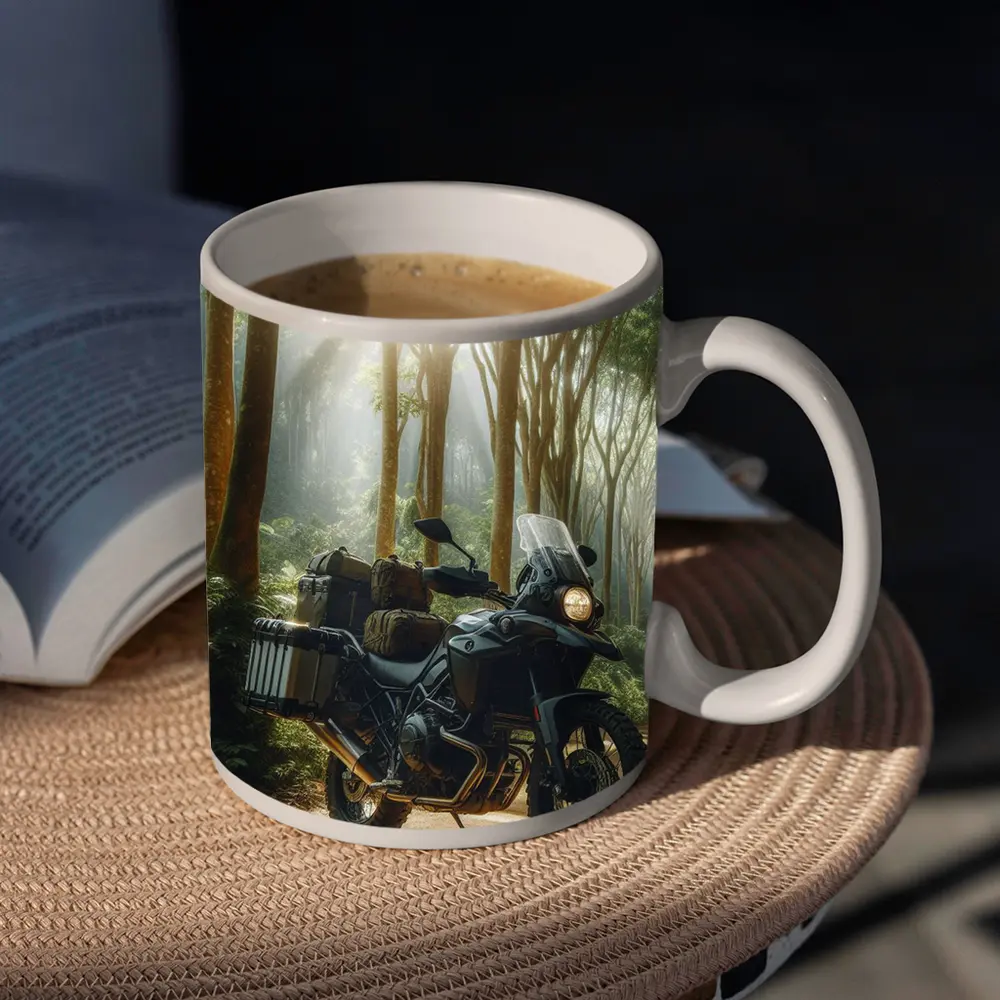Adventure Dual Sport Bike Misty Forest Trail – Mugs
