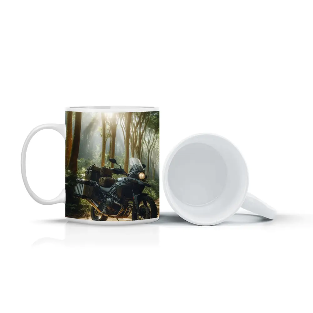 Adventure Dual Sport Bike Misty Forest Trail – Mugs
