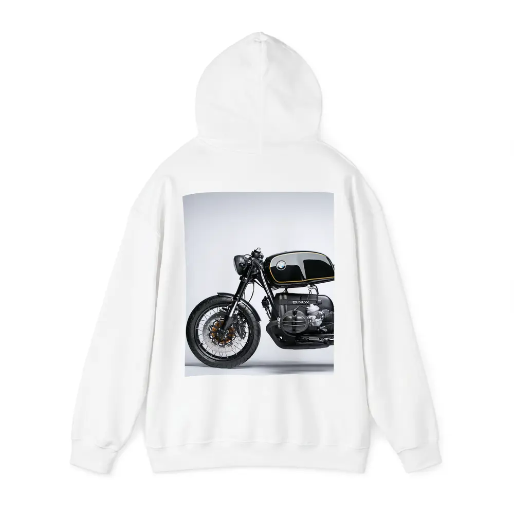 BMW Cafe Racer Custom Black Motorcycle Studio – Hoodies